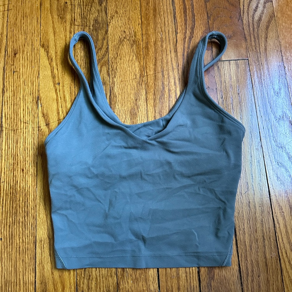 Lululemon Align Olive Green Tank Top